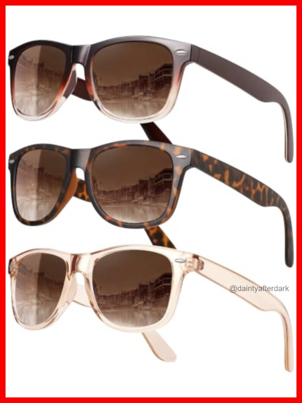 Polarized Sunglasses Unisex Classic Retro UV400 Driving Fishing